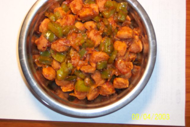 Soya chunks manchurian Soya chunks manchurian picture